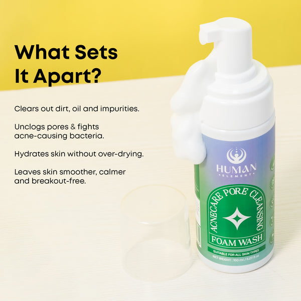 AcneCare Pore Cleansing Foam Wash